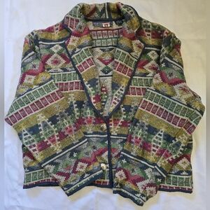 Colorful Patterned Jacket